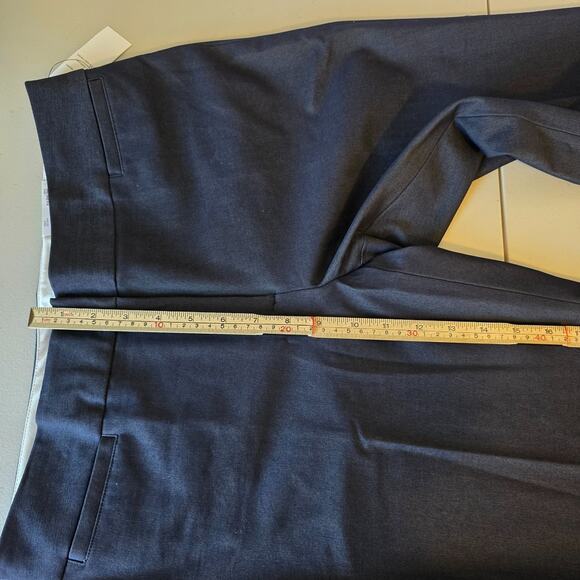 Liz Claiborne Audra Straight Leg Pants Women's 8 Athens Navy NWT - Picture 12 of 16